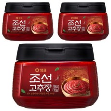 Sempio 膳府 韓式辣椒醬, 2kg, 3個