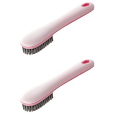 Modern More 日常運動鞋清潔刷, 粉紅色, 2個