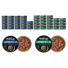 동원뉴트리플랜 어덜트 고양이 하루영양 주식캔 면역 앤 유리너리 85g 24p + 면역 앤 관절 85g 24p, 가다랑어, 1세트
