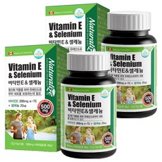 Naturalize 維他命E&硒膠囊, 90顆, 2罐