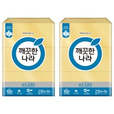 KleanNara 可綠納樂 純淨 Softy 天然紙漿面紙 2層, 230張, 12個