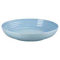 LE CREUSET 瓷器義麵盤 22cm, 海岸藍, 1個