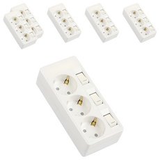 subony 獨立省電三插電源板, 6個