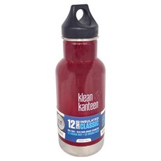 klean kanteen 304經典不鏽鋼保溫水瓶 保溫12小時/保冷24小時, Beet Root, 355ml, 1個