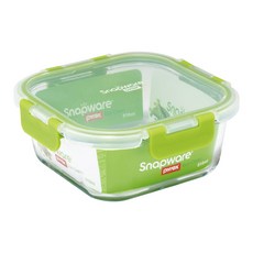 Corelle Brands 康寧餐具 Snapware 可拆扣玻璃保鮮盒, 1組, 1個容器 + 1個蓋子