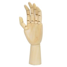 Seven Jip美術工具 木質人體關節模型 左手, 1個