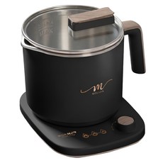 MOLIJIA 魔力家 M29 保溫分離式快煮鍋 岩暮黑 1.7L, BY011029