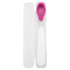OXO tot 隨行矽膠湯匙, 莓果粉, 1組