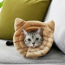 mizpet 寵物超輕量頸圈, 棕色