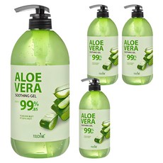 터치미 퓨리티 알로에베라 수딩젤, 1L, 4개