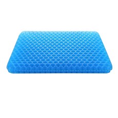 雙層透氣凝膠 第四代 高彈柔軟 舒適散壓 透氣不悶 不易變形 辦公/開車/休閒, 涼爽墊