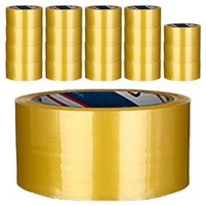 BUKWANG KOREA CHEMICALS 輕包裝封箱膠帶 48mm x 50m, 透明, 20個