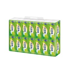 倍潔雅 柔軟舒適抽取衛生紙, 14包, 1袋