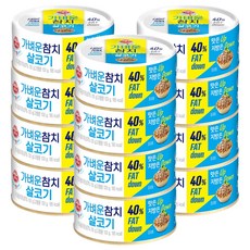 오뚜기 가벼운참치 살코기, 135g, 12개