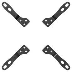 WIDE VU 壁掛式 VESA 擴充支架 黑色 200 x 200 4入, EKW201B