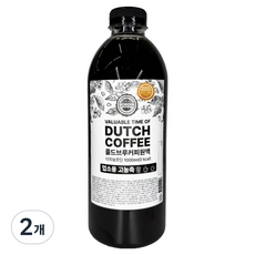 보르딘 콜드브루 더치커피 원액 인도네시아 만델링, 2개, 1개입, 1L