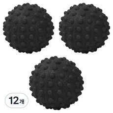 쏙쏙채움 지압 발바닥 마사지볼, 12개, 블랙 싱글