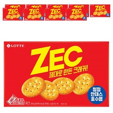 LOTTE 樂天 ZEC餅乾 原味, 300g, 10盒