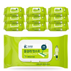 K Cleanup 濕拖布清潔巾 30抽, 10個