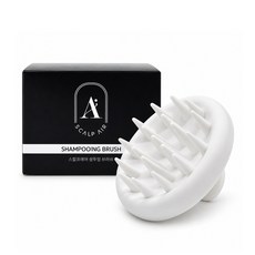 SCALP AIR 深層清潔矽膠洗髮梳, 單一顏色, 1個