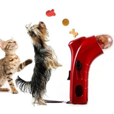 軟Q果凍狗狗飼料發射器 11 x 18 cm, 紅色, 1個