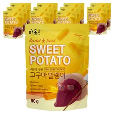 Maehong 烤箱烘烤地瓜乾, 12個, 90g