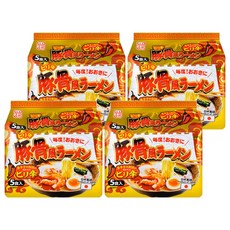 函館麵屋 辛豚骨風味 5包 黃金豚骨拉麵 極致濃醇, 20包