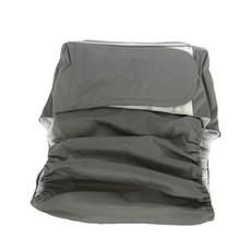 男女通用魔鬼氈布尿布 10 城市灰色 均碼, 1件, 1個