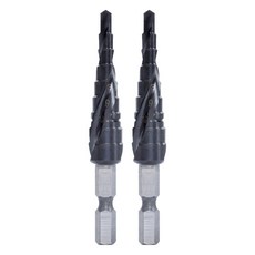 이엑스파워 헤리컬스텝드릴 2날 육각 TIALN EST-2H, 2개