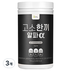 GRN 고소한끼 알파 프로틴 쉐이크, 700g, 3개