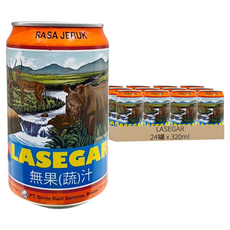LASEGAR COOLING DRINK Guava Flavor 番石榴風味清涼水, 320ml, 24罐