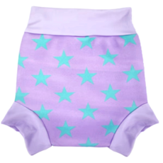 Splash About 游泳尿布褲 活力滿天星 粉紫, 皮料厚度1MM, 親水活動第一選擇!, 中型(M), 1件