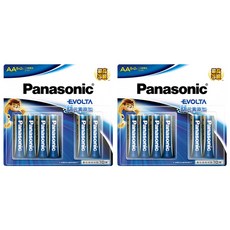 Panasonic 台灣公司貨 Evolta 鈦元素鹼性3號AA電池, 10顆, 2組