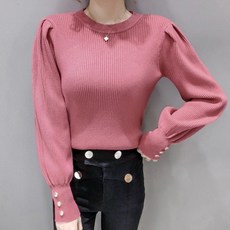 POPLARNC 女款Heyro泡泡袖針織衫