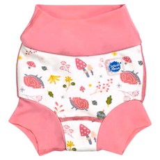 Splash About Happy Nappy Duo 銀離子3D雙層游泳尿布褲 森林漫遊 XL(13~18), XL, 1件