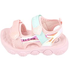 BEBEMARU 女童愛心運動涼鞋 0035