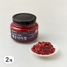 담은차이 좋은 양념 가득한 매운 낙지젓, 250g, 2개