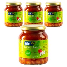 발투센 유기농 베이크드빈, 360g, 4개