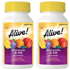 얼라이브 원스데일리 포 우먼 멀티 비타민, 80정, 2개
