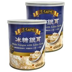 元歲本舖 冰糖銀耳, 精熬細燉特級銀耳 燕窩般迷人口感 開罐即食, 900g, 2罐