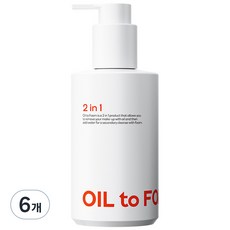 Jaminkyung 孜珉耕 二合一卸妝潔面泡沫 Red系列, 6瓶, 200ml