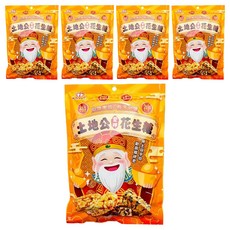 Chiao-E 巧益 土地公綜合花生糖 新版, 150g, 5包