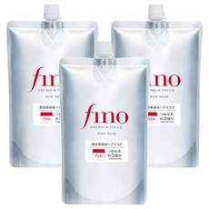 fino 高效滲透護髮膜 升級版 補充包, 3包, 700g