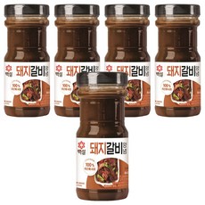 백설 돼지갈비 양념, 840g, 5개