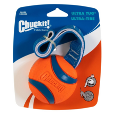 Chuckit 犬用 Ultra Tug 玩具, 藍色 + 橘色, 1個