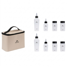 Naturehike 挪客 食味便攜調味瓶八件套裝 CJ043, 淺卡其色, 1組