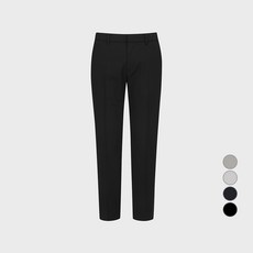 男款舒適修身隱藏鬆緊涼感休閒褲