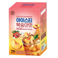 SONGWON 水蜜桃冰茶沖泡飲, 13g, 70條, 1盒