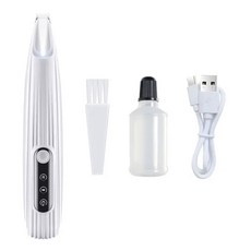 寵物剃毛器 LED照明燈 陶瓷不鏽鋼剃刀片, 珍珠白, 1個