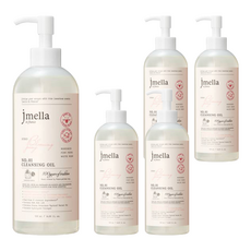 jmella 法式香氛卸妝油 牡丹花香 500ml, 5瓶